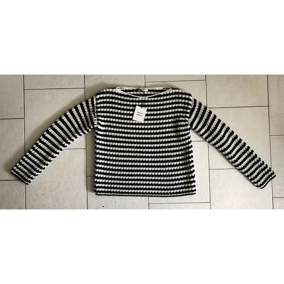 HP🥇NWT Mansur Gavriel knit sweater pullover knit - Picture 4 of 8